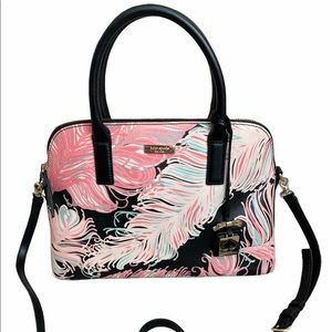 Crossbody satchel bag